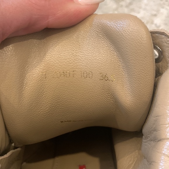 Prada ( Authentic ) suede wedge lace up sneaker - Picture 7 of 7